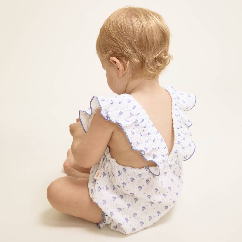 Bali Romper - Ocean Blue