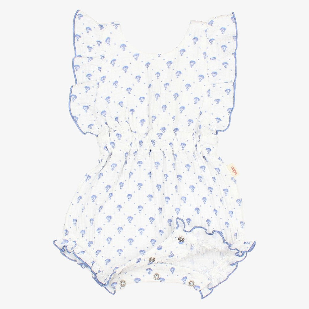Bali Romper - Ocean Blue
