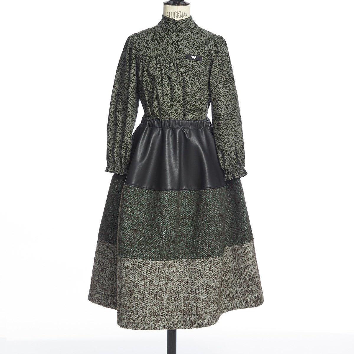 Three Tier Skirt - Multi