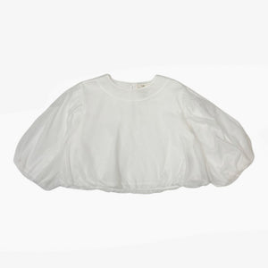 Top And Skirt - White