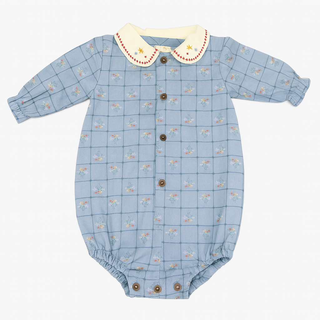 Catherina Romper - Light Blue