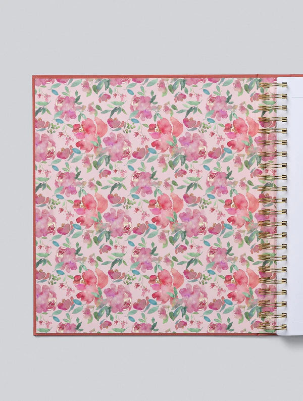 Birth To Five Years Baby Journal - Blush