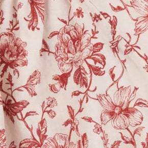 Flower Shirt And Bloomer - Ivory