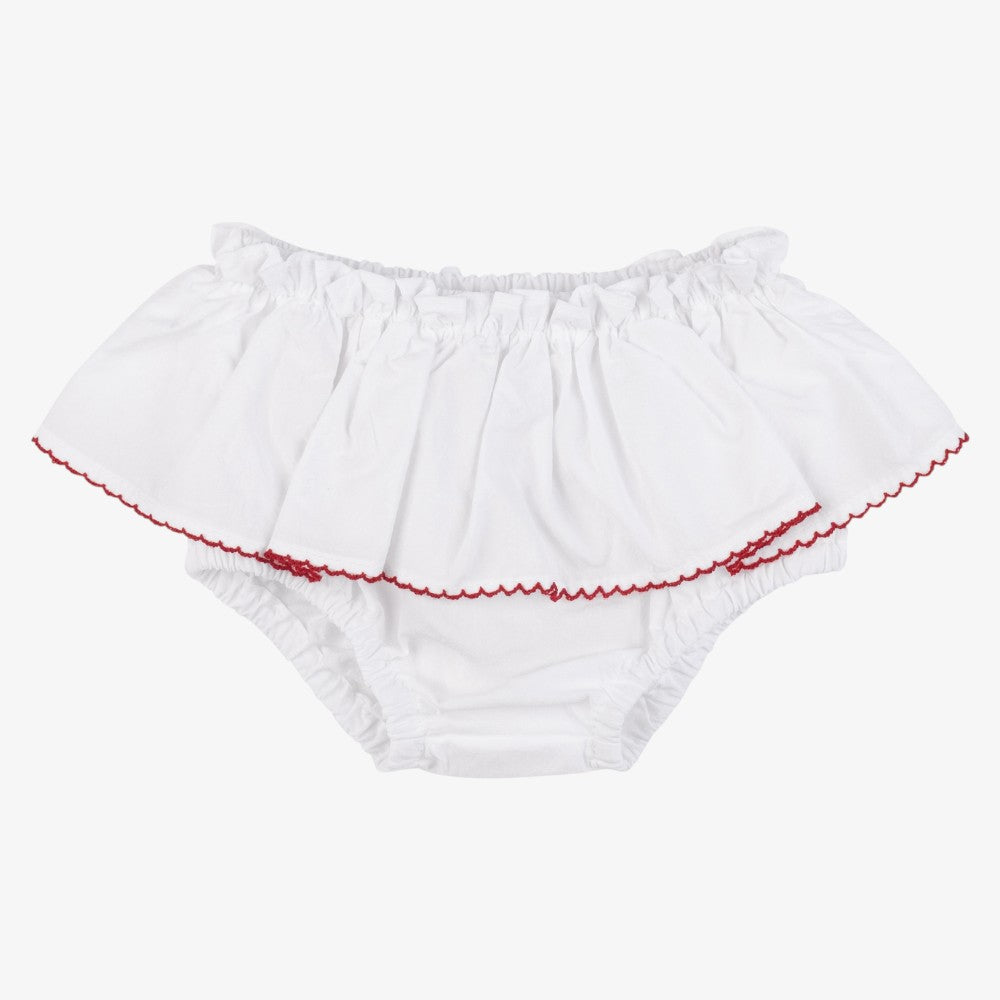 Jacob Shirt And Bloomer - White