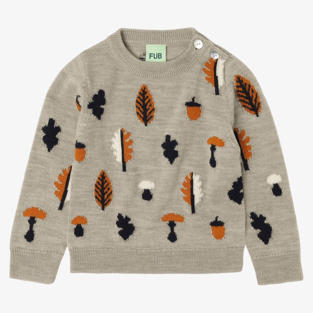 Jacquard Sweater - Oat
