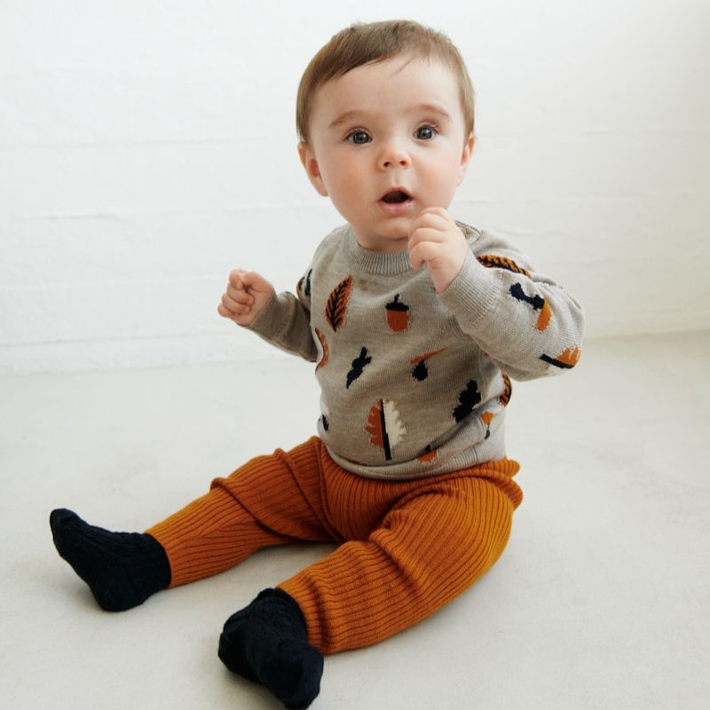 Jacquard Sweater - Oat