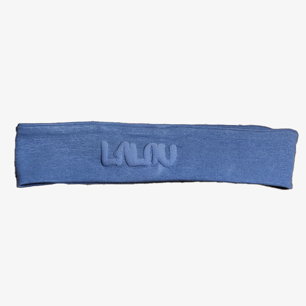 Puff Paint Sweatband - Blue