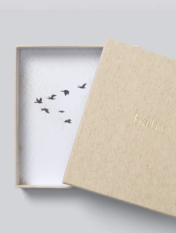 Birth To Five Years Baby Journal - Oatmeal