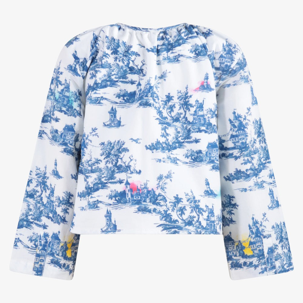 Safari Blouse - Blue