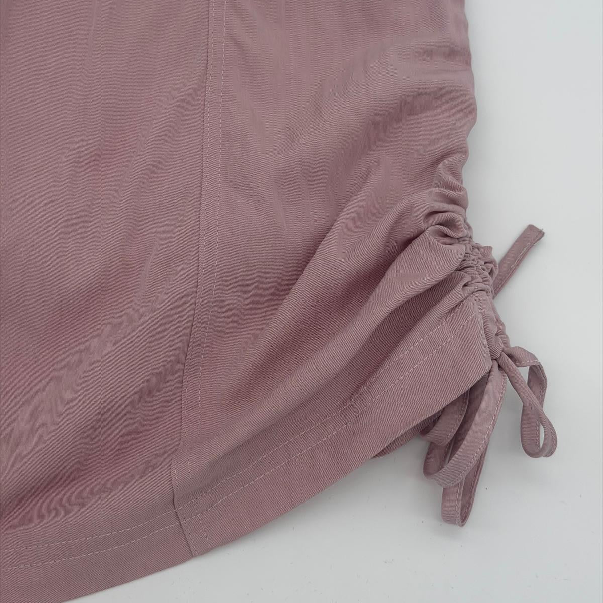 Wind Ruched Skirt - Pink