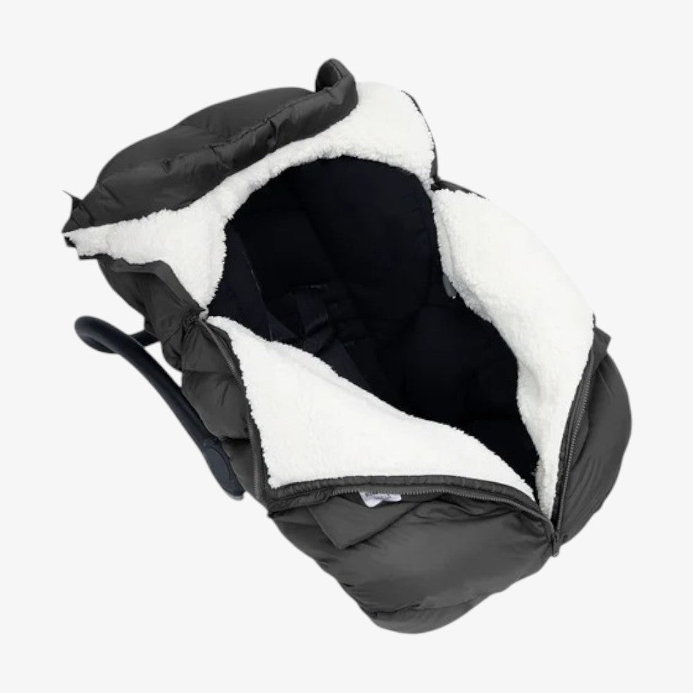 Car Seat Cocoon - Black Oslo