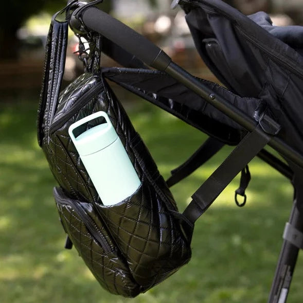 London Diaper Backpack - Black Polar