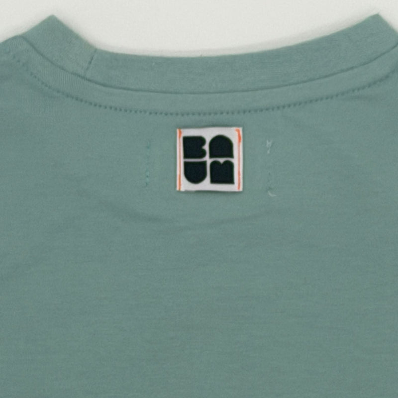 Leopard Logo LS T-Shirt - Mint