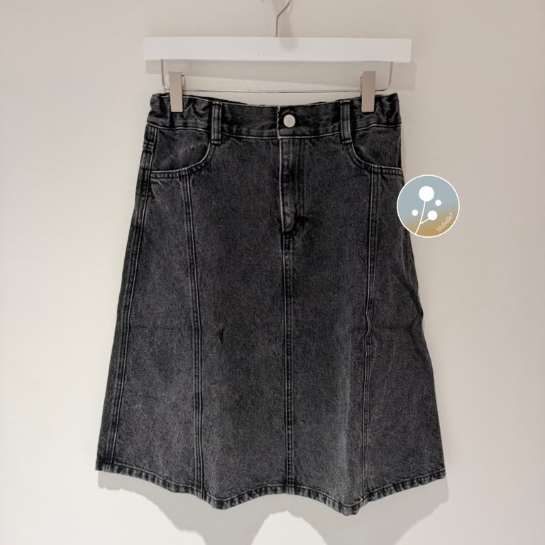 Denim Skirt - Night