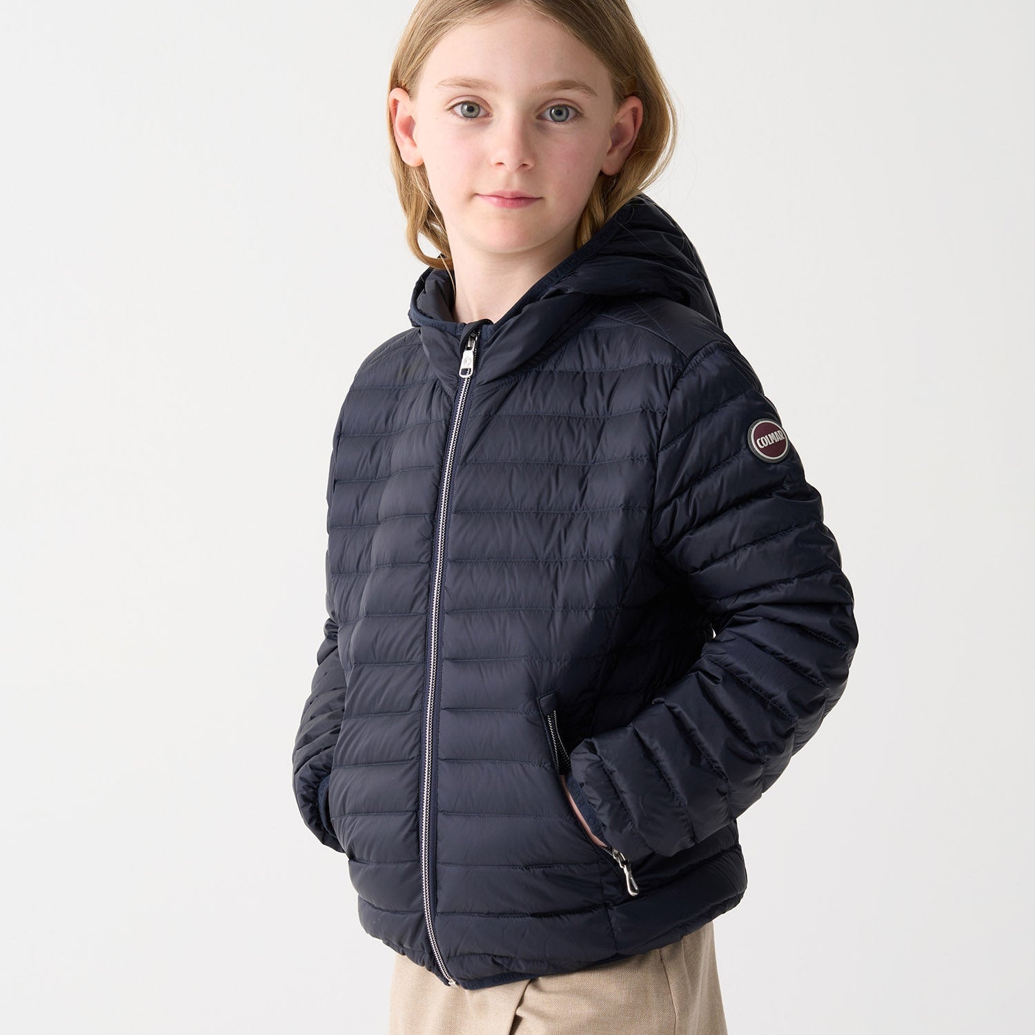 Hoodie Quilted Jacket - Black