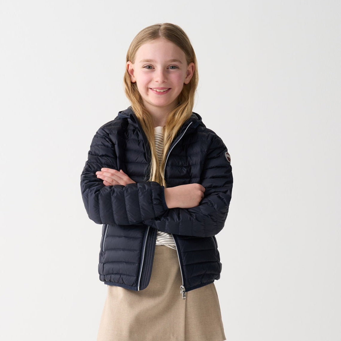 Hoodie Quilted Jacket - Black