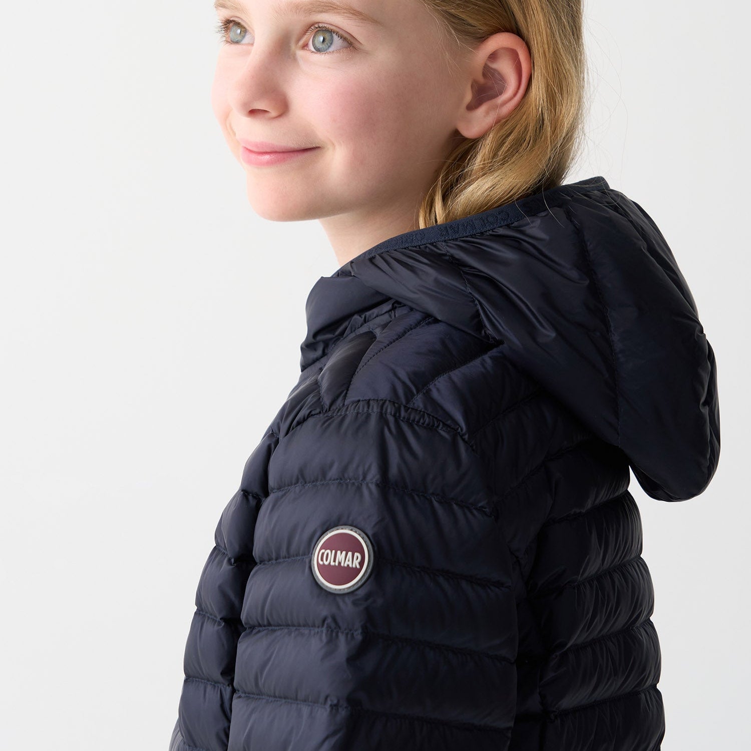 Hoodie Quilted Jacket - Black
