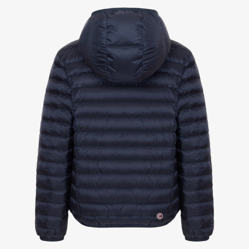 Hoodie Quilted Jacket - Black