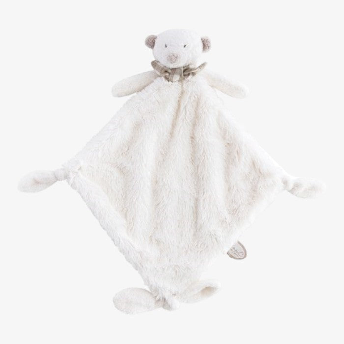 Noann Bear Blankie - White