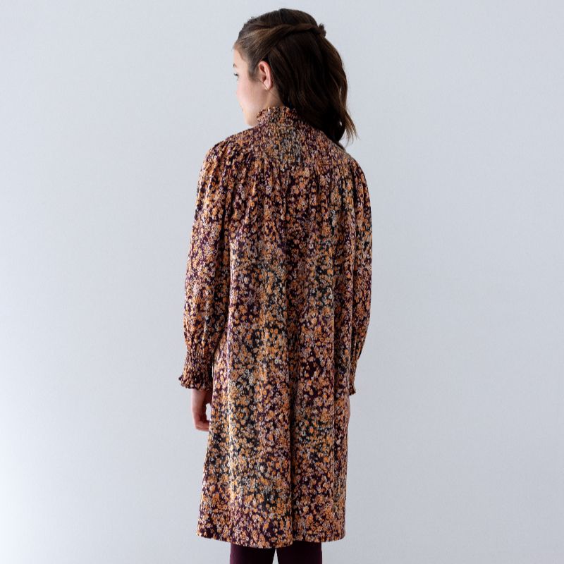 Print Cord Dress - Speckle