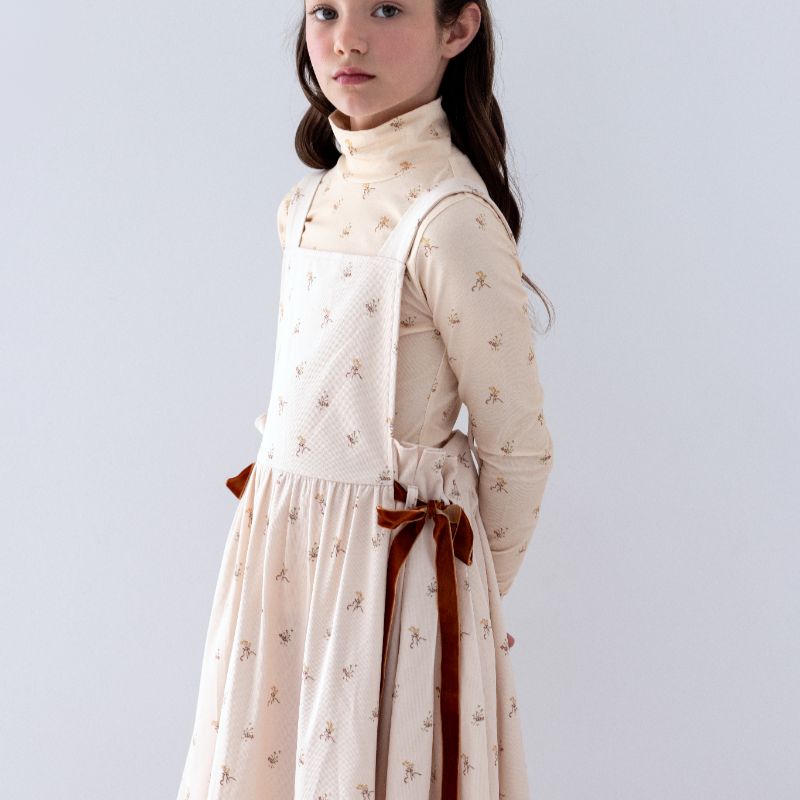 Print Cord Pinafore - Twiggy