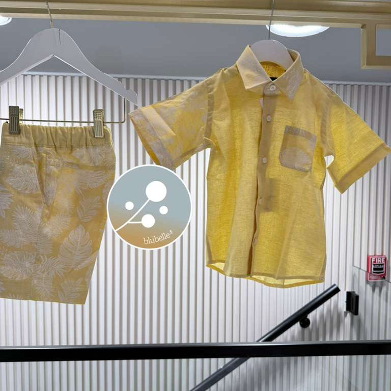 Shirt - Yellow & Natural