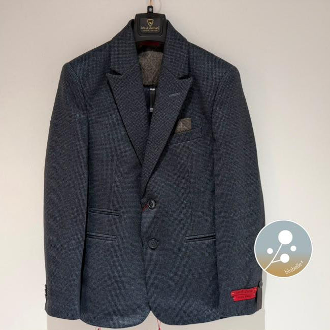 Houndstooth Husky Suit - Black