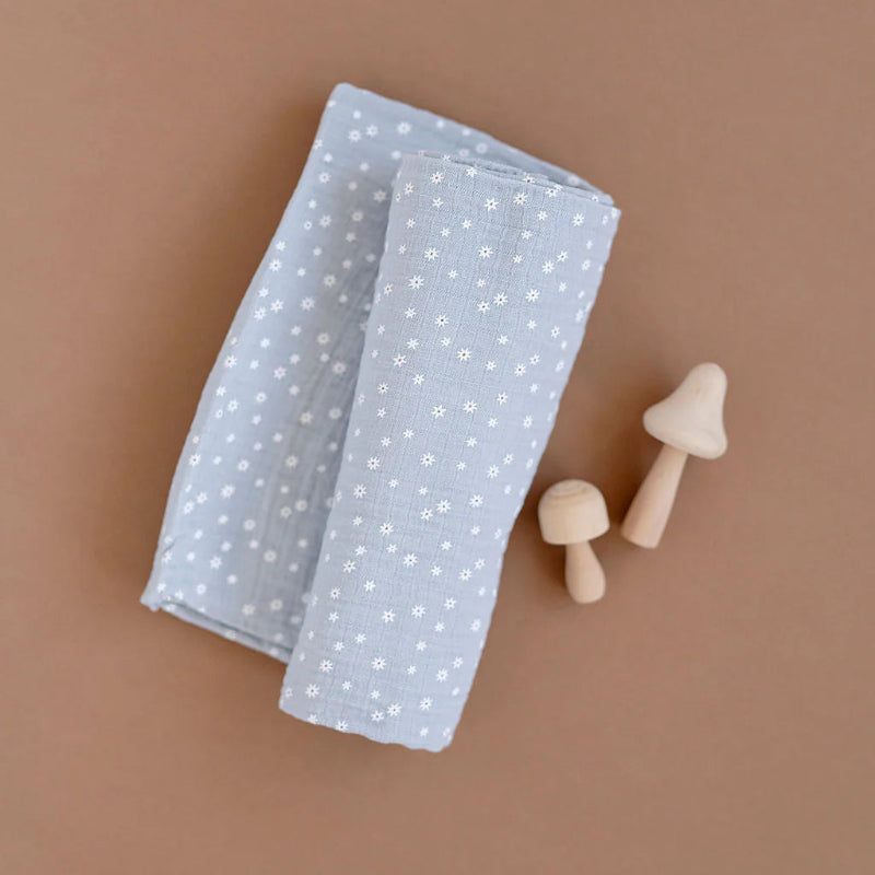 Muslin Swaddle 1 Pack - Ditsy Star