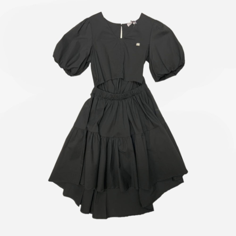 Pinko Popeline Dress - Black