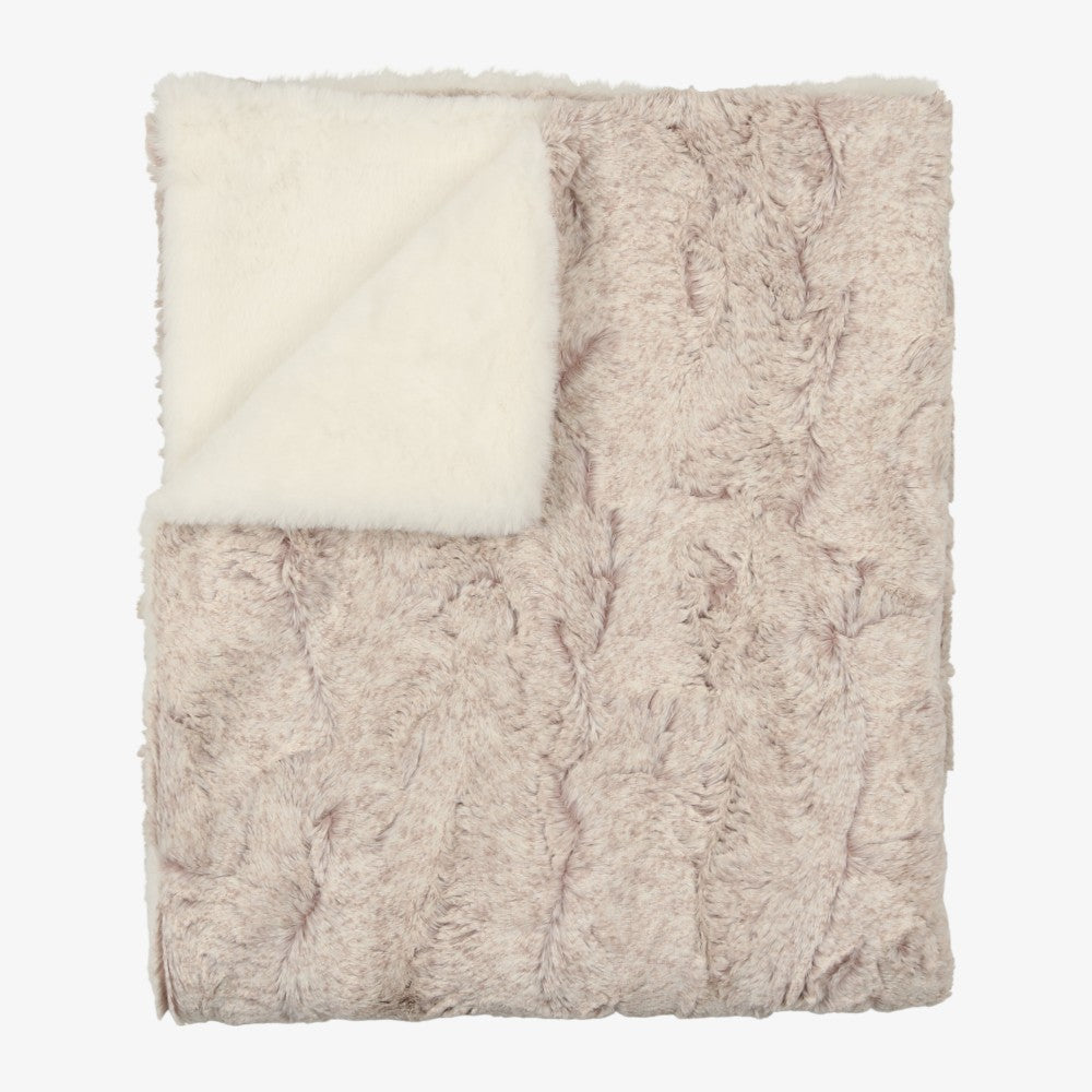 Heather Blanket - Oatmeal
