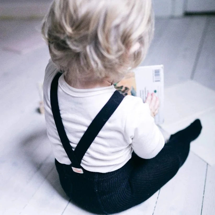 Footed Tights - Black