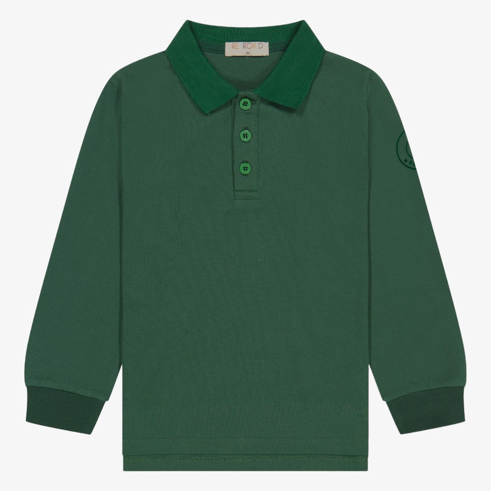 Stamped Polo - Green