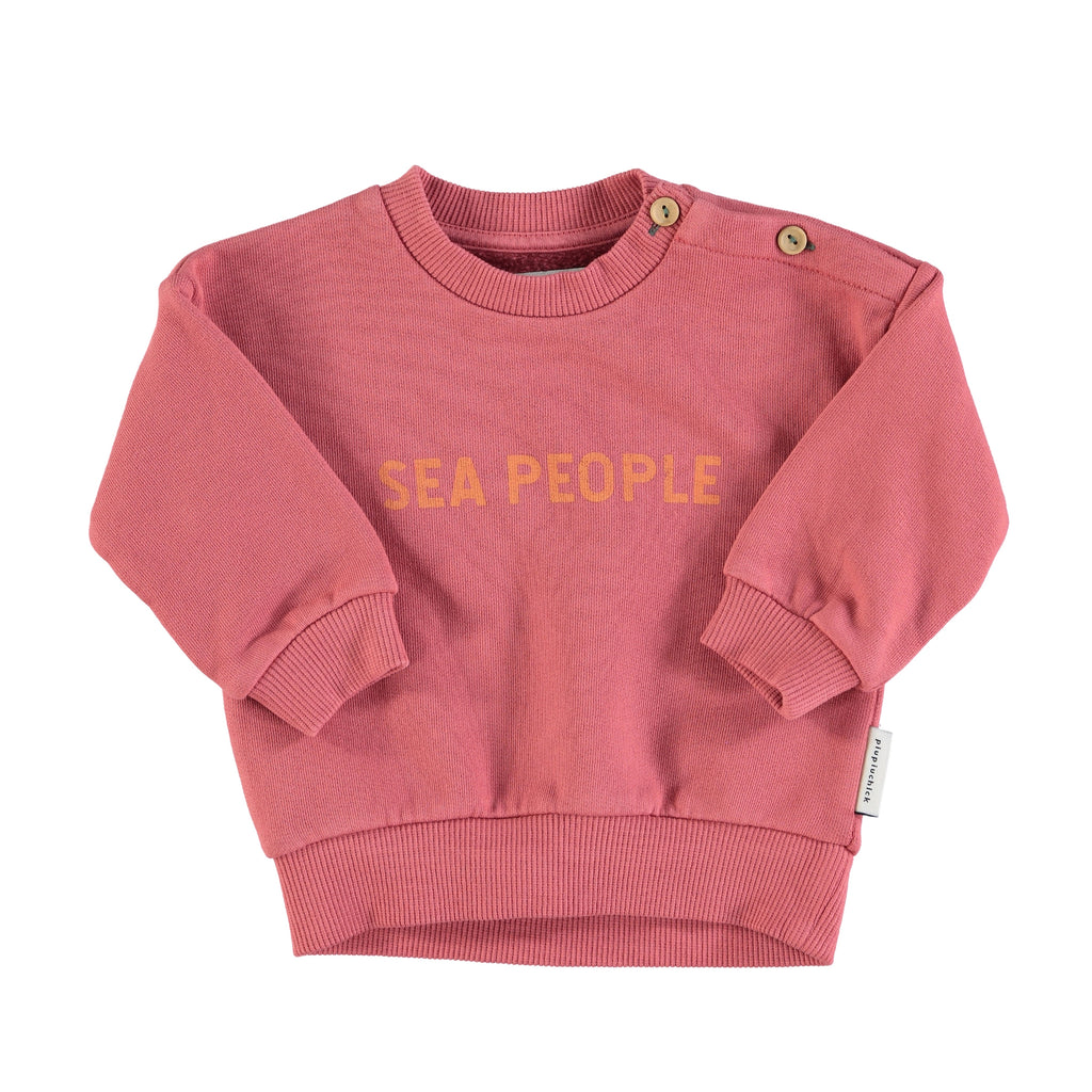 Piupiuchick Sea People Sweatshirt - Pink