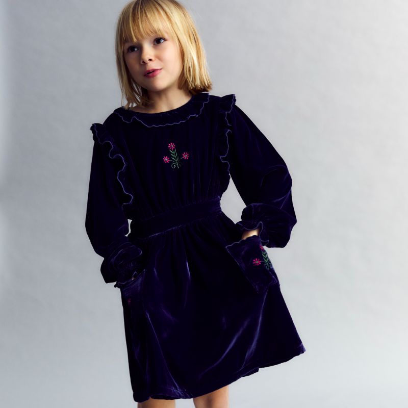 Abril Romper - Navy