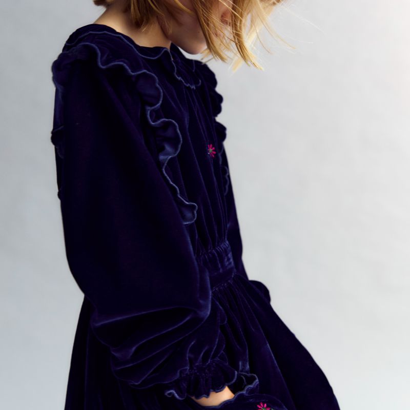 Abril Romper - Navy