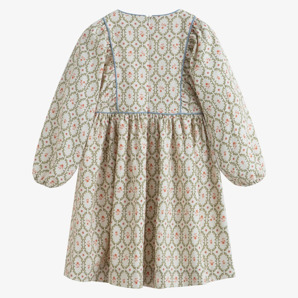 Kana Dress - Cream Sage