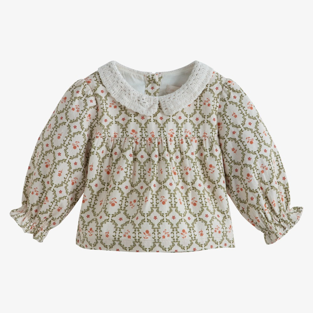 Franca Shirt+BLMR - Cream Sage