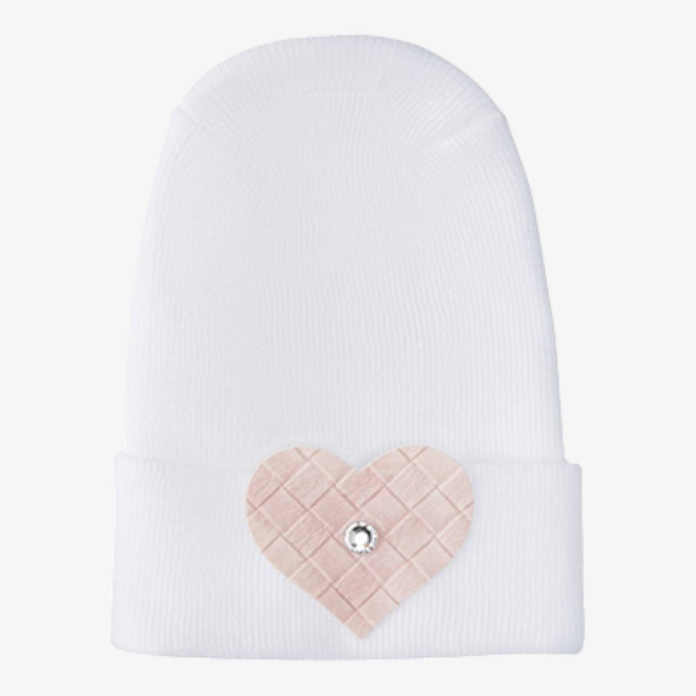 Hospital Hat - Blush Heart