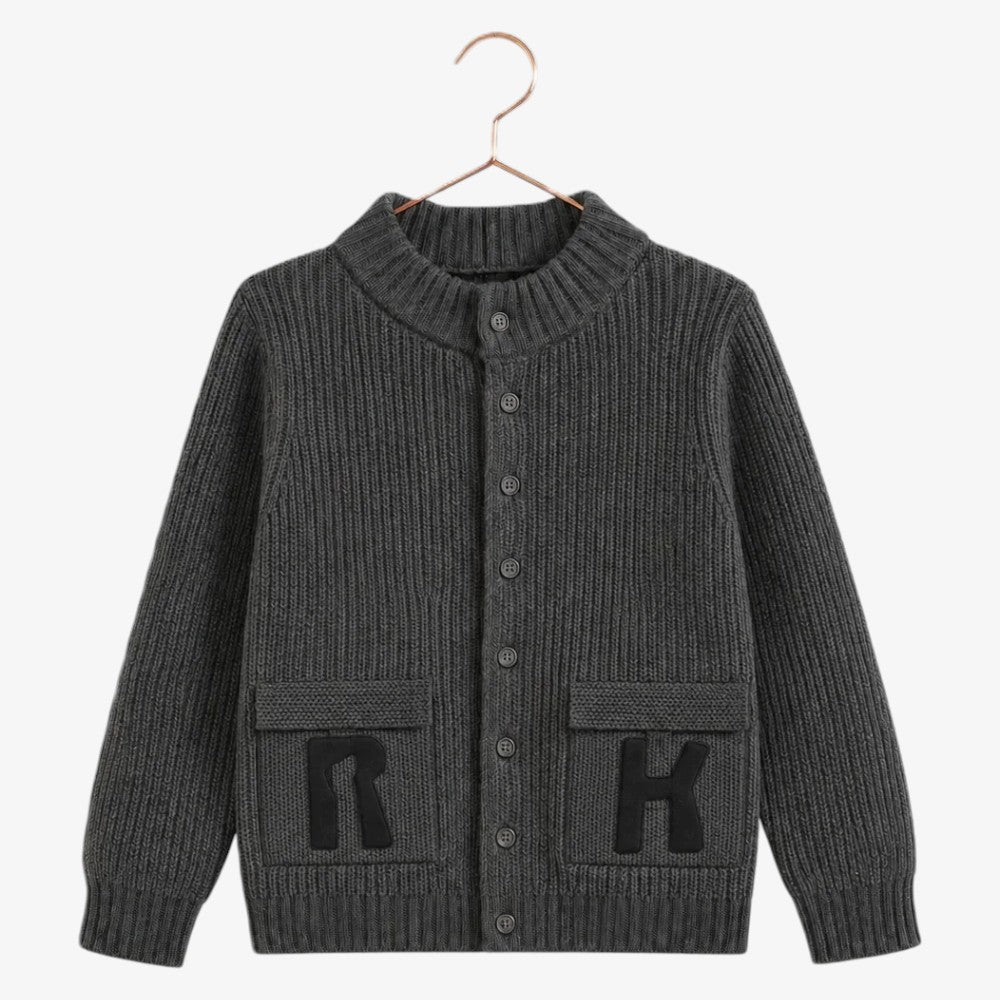Arthur Logo Pocket Sweater - Grey