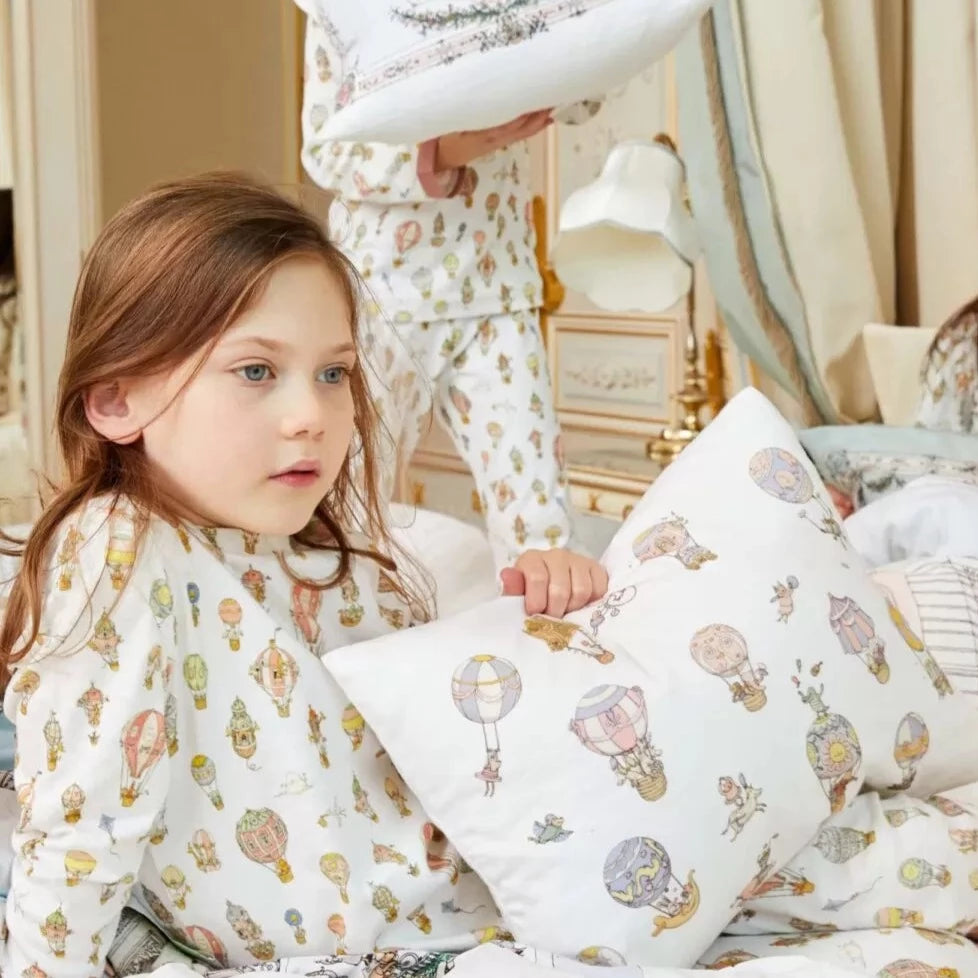 Satin Pillow - Pastel Circus