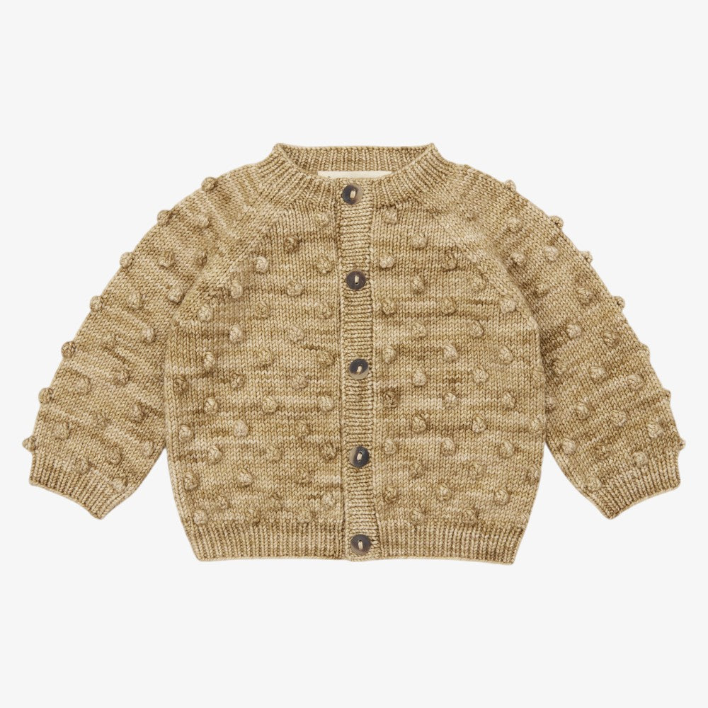 Popcorn Cardigan - Pebble
