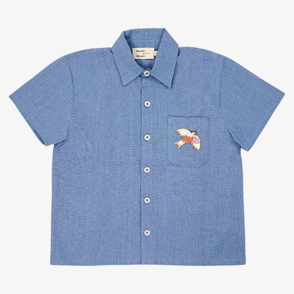 Printed Shirt - Denim