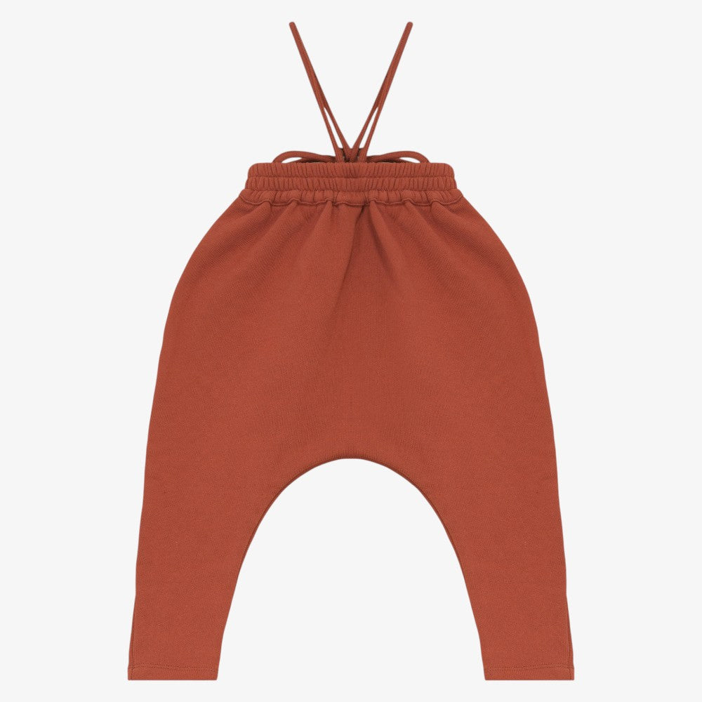 Corduroy Romper - Rust