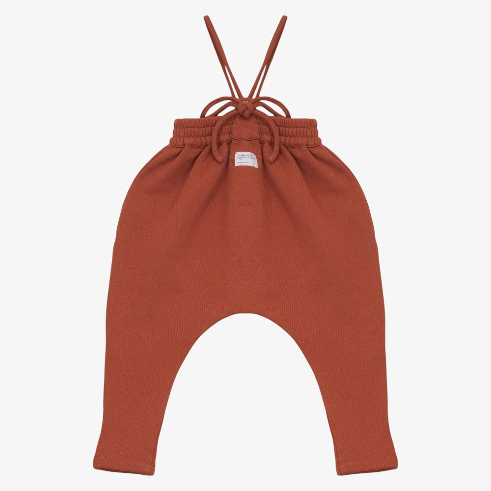 Corduroy Romper - Rust