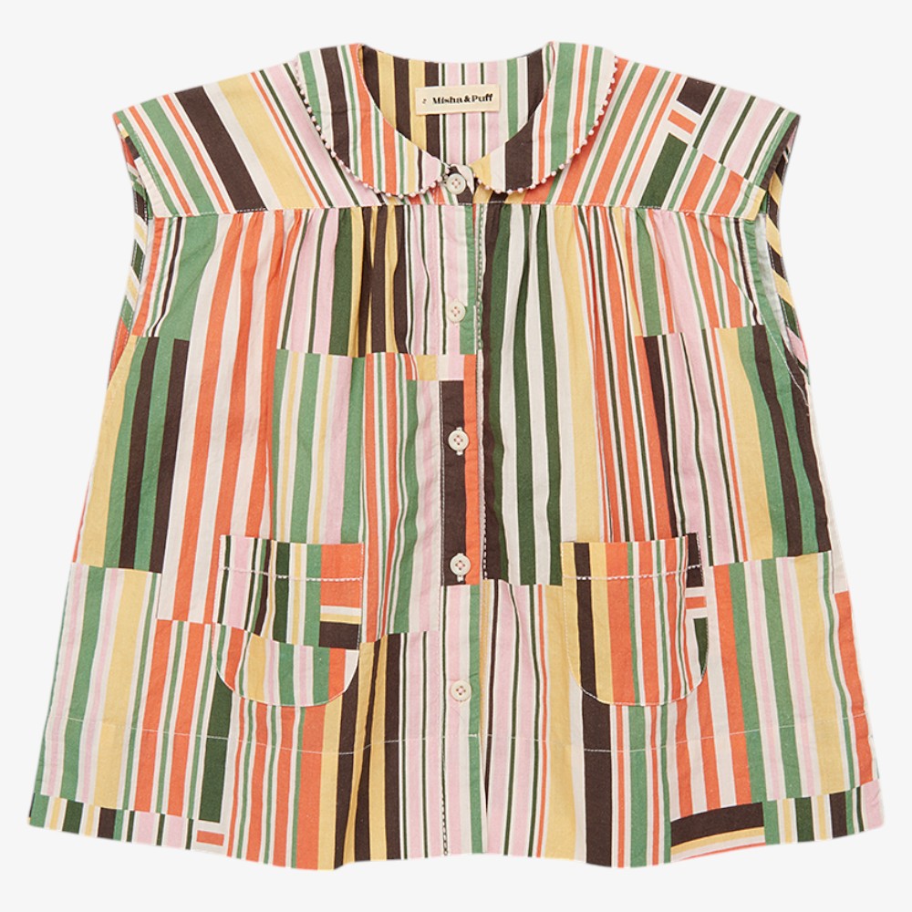 Stripe Shirt And Bloomer - Gambretto