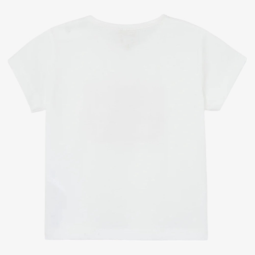 Tubo Logo T-Shirt - White&pink