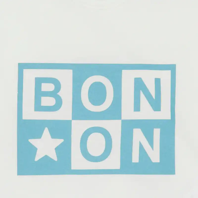 Tubo Logo T-Shirt - White&blue