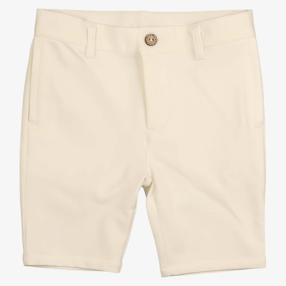 Linen Bermuda - Ivory