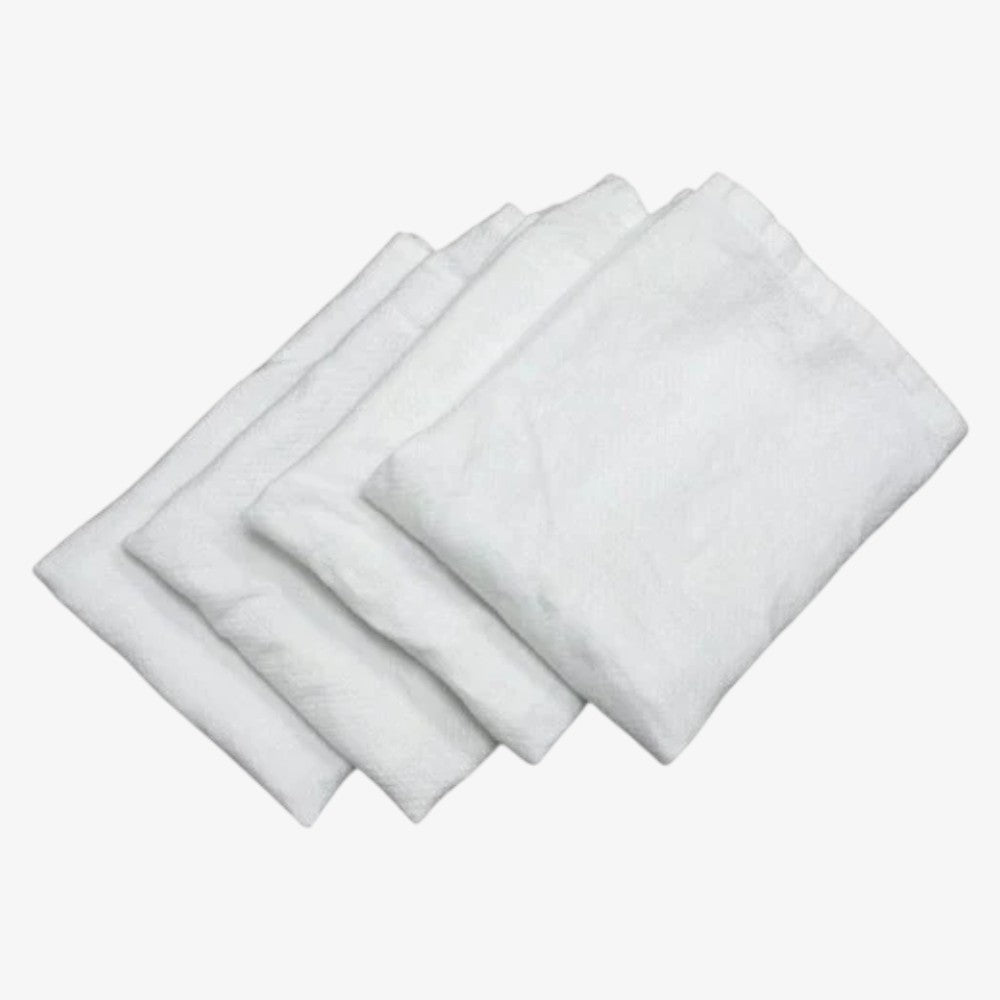 Birdseye Cloth Diapers 6 Count - White