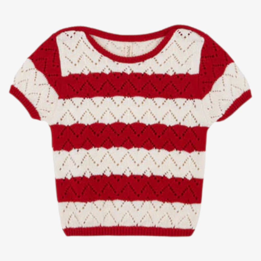 Knit Sweater - Chili
